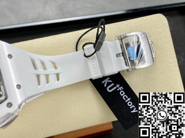 Men's Richard Mille Watch​ RM011-03 White Dial KU Factory