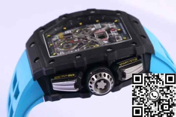 Richard Mille Blue RM011 Blue Rubber Strap Watch KV Factory