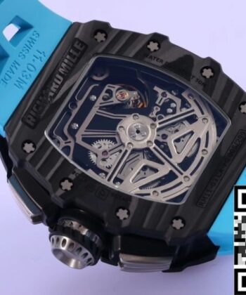Richard Mille Blue RM011 Blue Rubber Strap Watch KV Factory