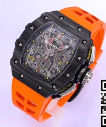 Yohan Blake Richard Mille RM011 Carbon Fiber Case KV Factory