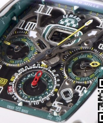 Watch Richard Mille RM011 White Ceramic Case KV Factory