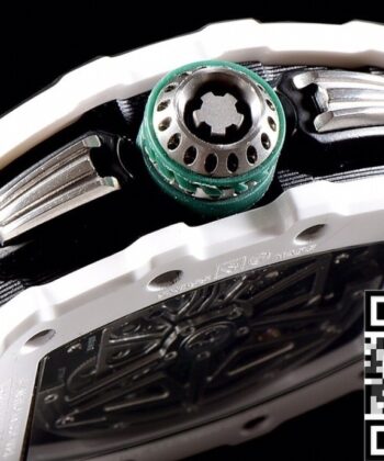 Watch Richard Mille RM011 White Ceramic Case KV Factory