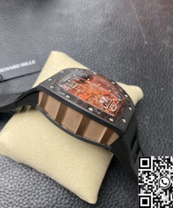 Reloj Richard Miller RM011 Red Dial Carbon Fiber Watch Case