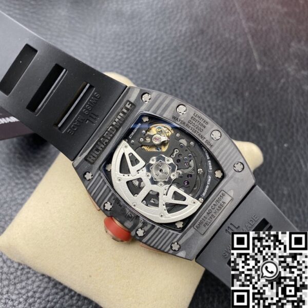 Reloj Richard Miller RM011 Red Dial Carbon Fiber Watch Case