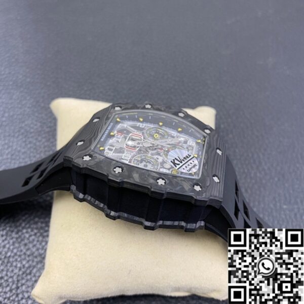 Richard Mille Watch Replica​ RM011 Carbon Fiber Case KV Factory