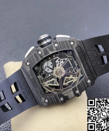 Richard Mille Watch Replica​ RM011 Carbon Fiber Case KV Factory