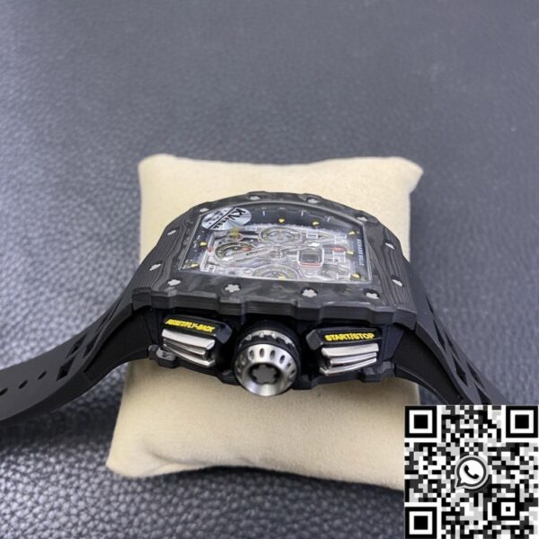 Richard Mille Watch Replica​ RM011 Carbon Fiber Case KV Factory