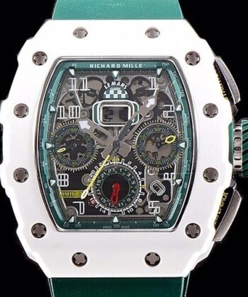 Richard Mille Shaped Wawtches RM011-03 White Ceramic Case