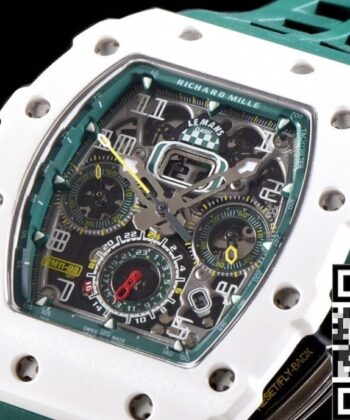 Richard Mille Shaped Wawtches RM011-03 White Ceramic Case