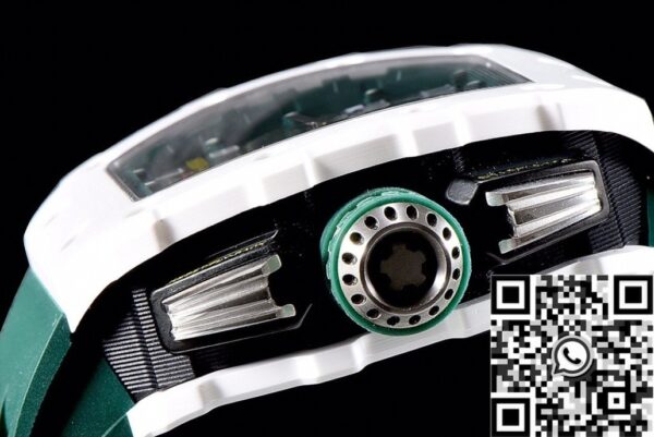Richard Mille Shaped Wawtches RM011-03 White Ceramic Case
