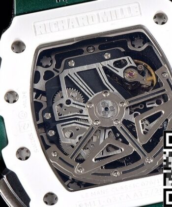 Richard Mille Shaped Wawtches RM011-03 White Ceramic Case