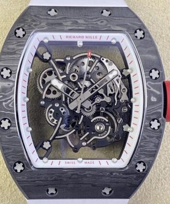 Richard Mille Watch Copy​ RM055 V5 Carbon Fiber Case KV