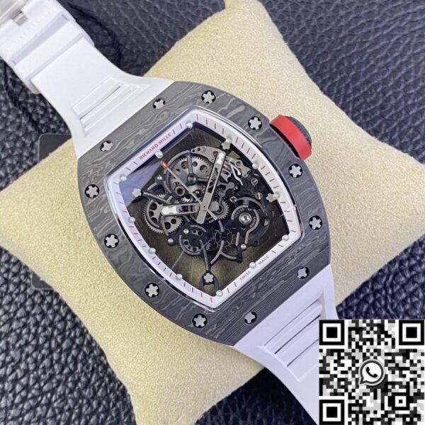 Richard Mille Watch Copy​ RM055 V5 Carbon Fiber Case KV