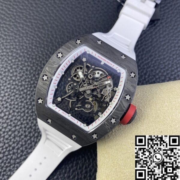 Richard Mille Watch Copy​ RM055 V5 Carbon Fiber Case KV