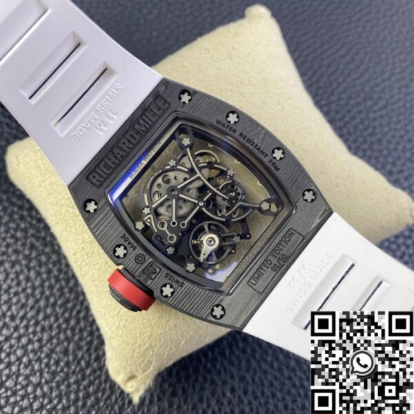 Richard Mille Watch Copy​ RM055 V5 Carbon Fiber Case KV