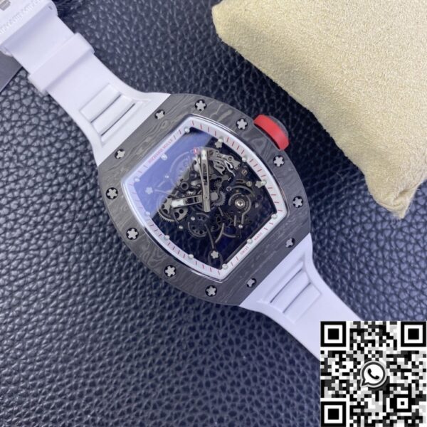 Richard Mille Watch Copy​ RM055 V5 Carbon Fiber Case KV