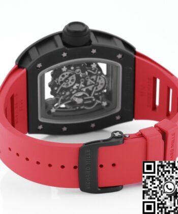 Watches Richard Mille RM055 V5 Red Rubber Strap KV Factory