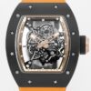 Imitation Richard Mille RM055 V5 Yellow Rubber Strap KV Factory