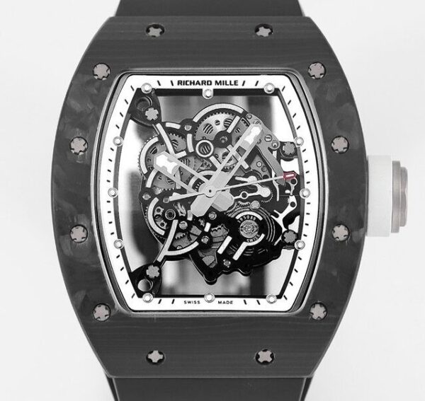 Richard Mille Style Watch​ RM055 V5 White Dial Case KV Factory