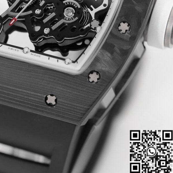 Richard Mille Style Watch​ RM055 V5 White Dial Case KV Factory