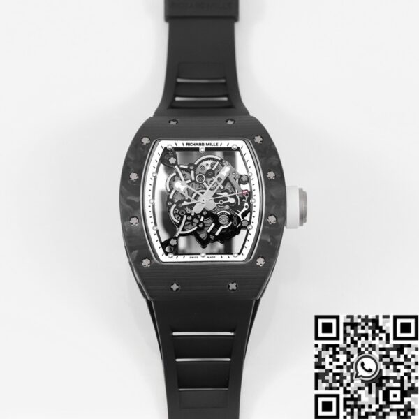 Richard Mille Style Watch​ RM055 V5 White Dial Case KV Factory
