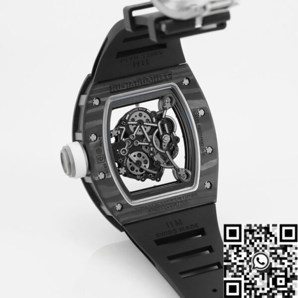 Richard Mille Style Watch​ RM055 V5 White Dial Case KV Factory