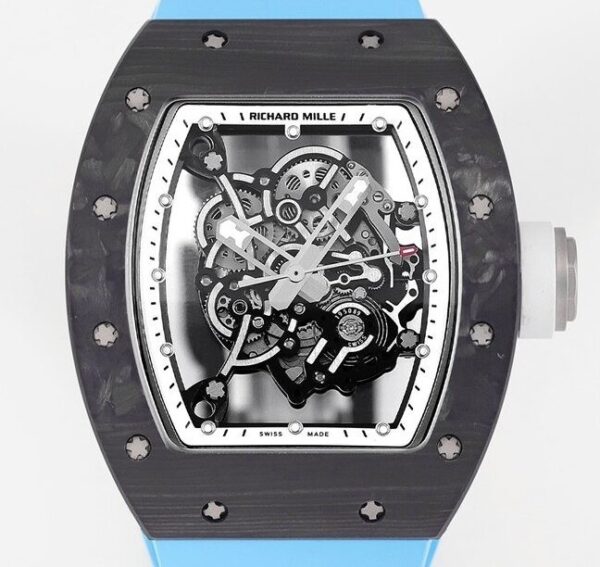 Richard Mille Super Clone​ RM055 V5 Carbon Fibre Case Watch