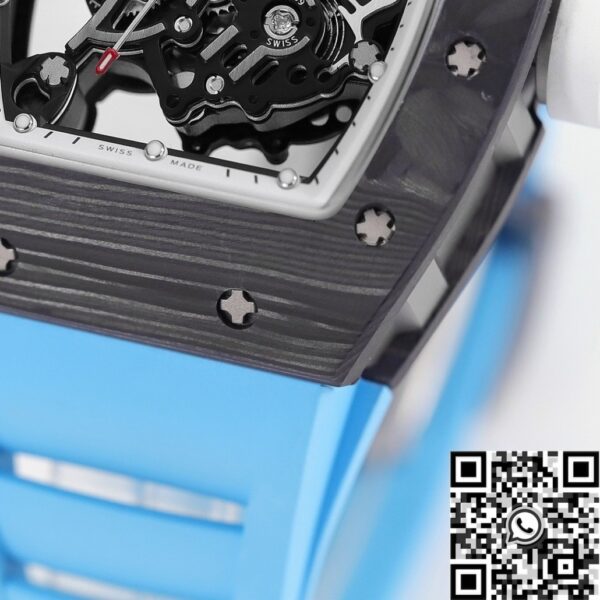 Richard Mille Super Clone​ RM055 V5 Carbon Fibre Case Watch