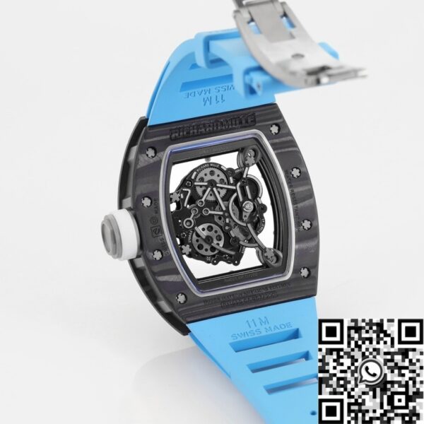 Richard Mille Super Clone​ RM055 V5 Carbon Fibre Case Watch