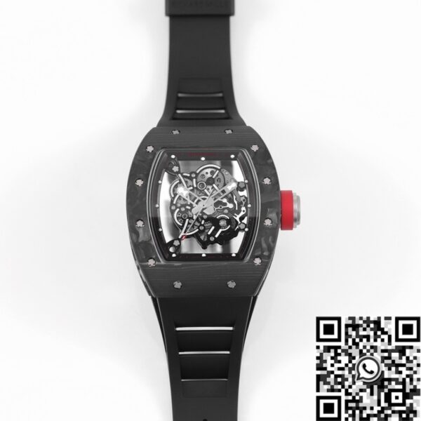 Watches Like Richard Mille​ RM055 V5 Carbon Fiber Case KV