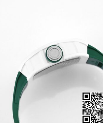 Richard Mille RM055 Watch V5 Green Rubber Strap KV Factory