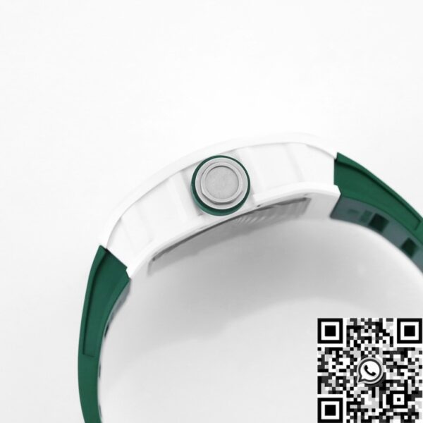 Richard Mille RM055 Watch V5 Green Rubber Strap KV Factory