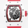 KV Factory RM055 Richard Mille V5 Red Rubber Strap Watch