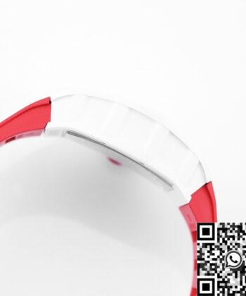 KV Factory RM055 Richard Mille V5 Red Rubber Strap Watch