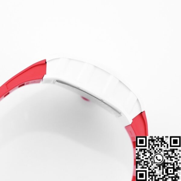 KV Factory RM055 Richard Mille V5 Red Rubber Strap Watch