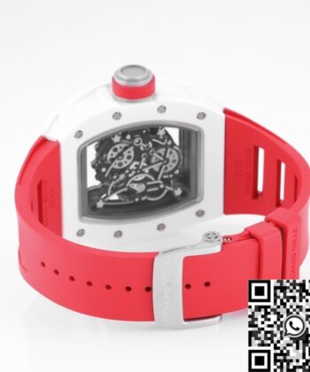 KV Factory RM055 Richard Mille V5 Red Rubber Strap Watch