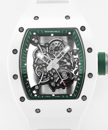 Richard Mille RM055 Replica V5 Green Dial Watch KV Factory