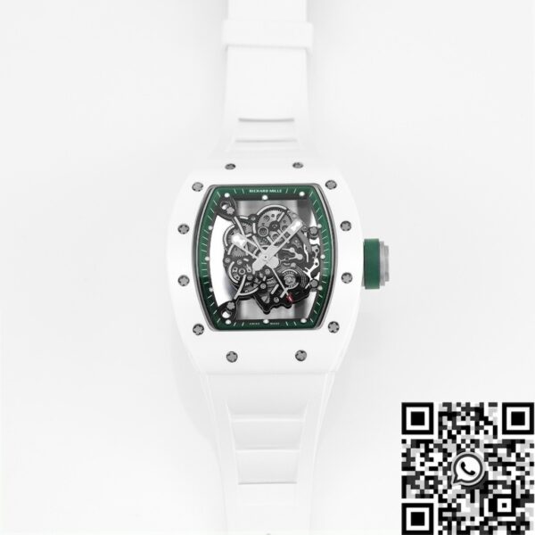 Richard Mille RM055 Replica V5 Green Dial Watch KV Factory