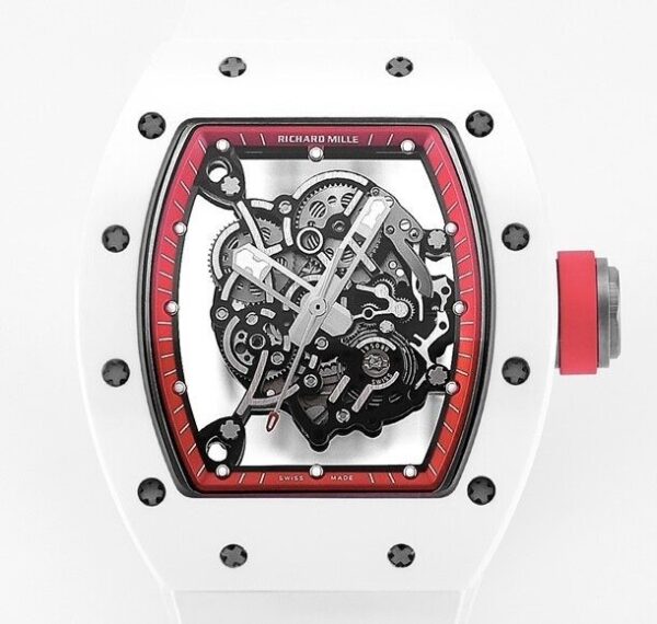 Richard Mille Men RM055 V5 Red Dial Watch KV Factory