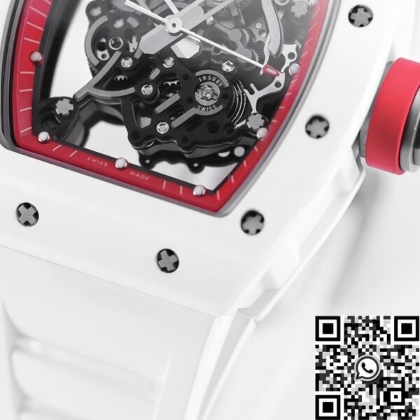 Richard Mille Men RM055 V5 Red Dial Watch KV Factory