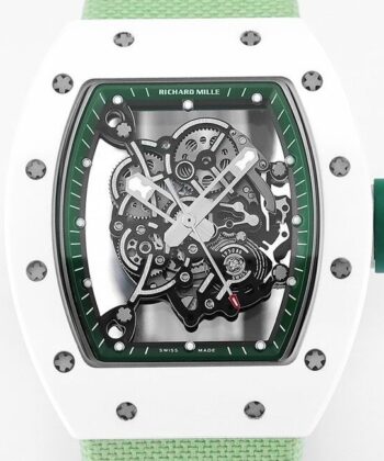 Fake Richard Mille RM055 Nylon Watchband Watch KV Factory