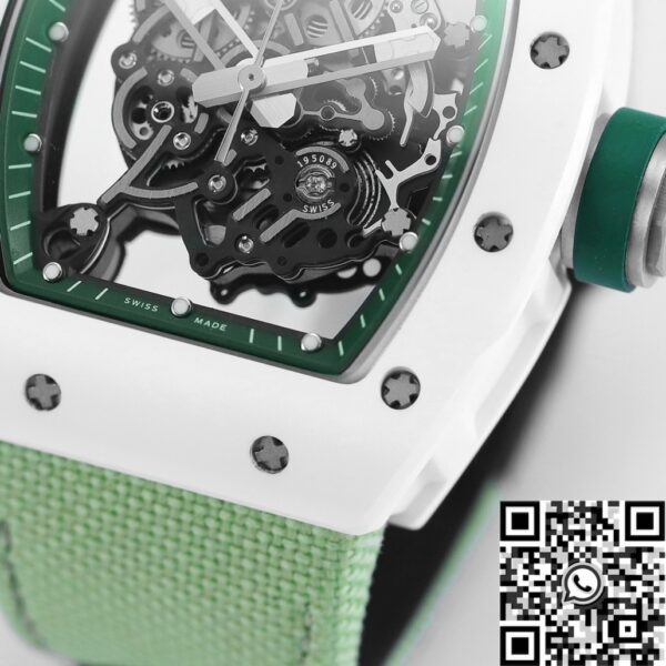 Fake Richard Mille RM055 Nylon Watchband Watch KV Factory