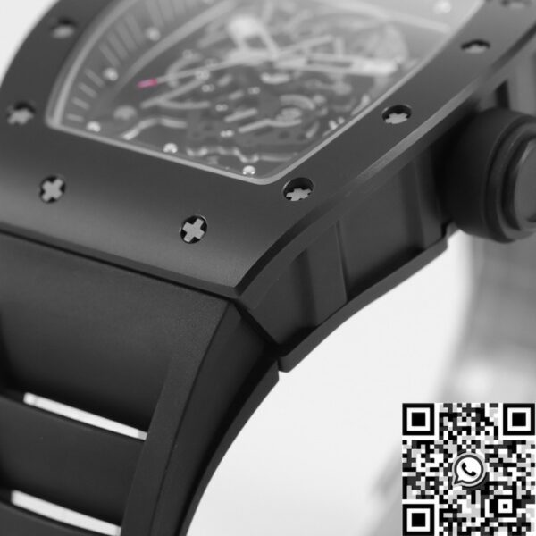 KV Factory RM055 Watch Richard Mille Black Ceramics