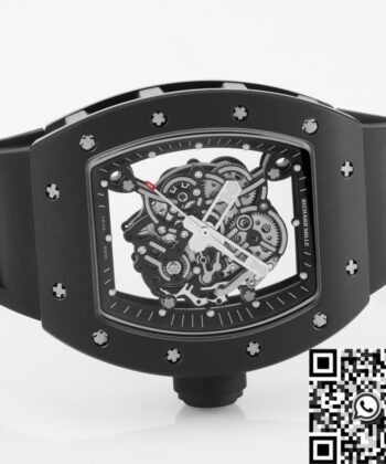 KV Factory RM055 Watch Richard Mille Black Ceramics