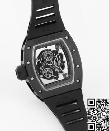 KV Factory RM055 Watch Richard Mille Black Ceramics