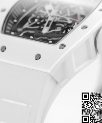 KV Factory RM055 Replica Richard Mille White Ceramics Watch