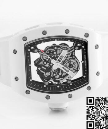 KV Factory RM055 Replica Richard Mille White Ceramics Watch
