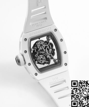 KV Factory RM055 Replica Richard Mille White Ceramics Watch