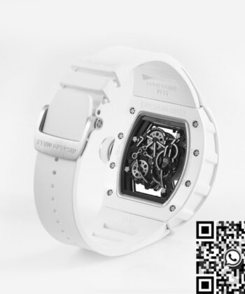 KV Factory RM055 Replica Richard Mille White Ceramics Watch