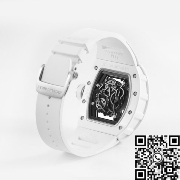 KV Factory RM055 Replica Richard Mille White Ceramics Watch